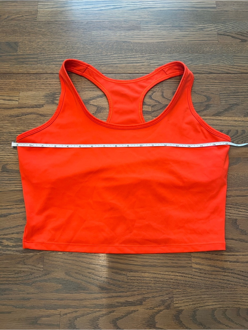 GAP bright orange Racerback Sports Crop
